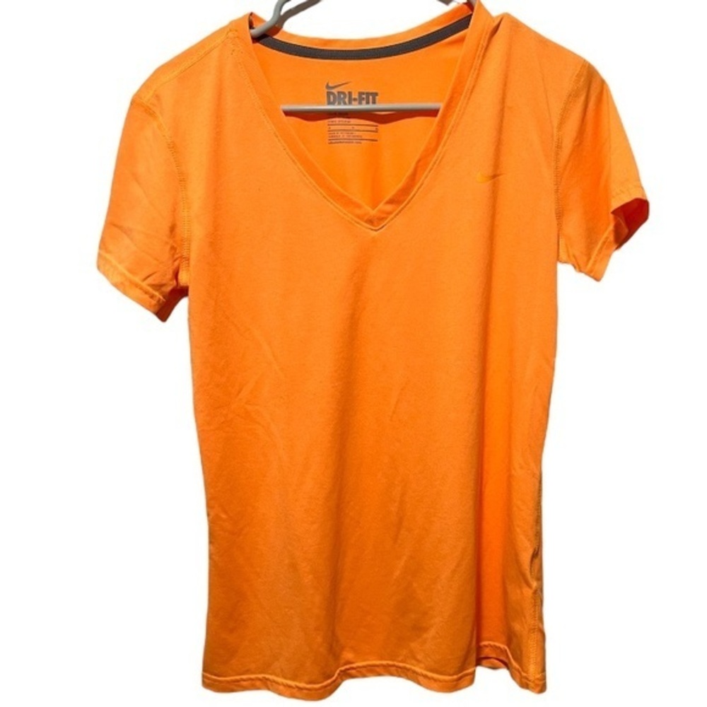 Nike Women’s Neon Orange Dri-fit Shirt